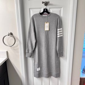 thom browne below knee sweater dress size 40/S